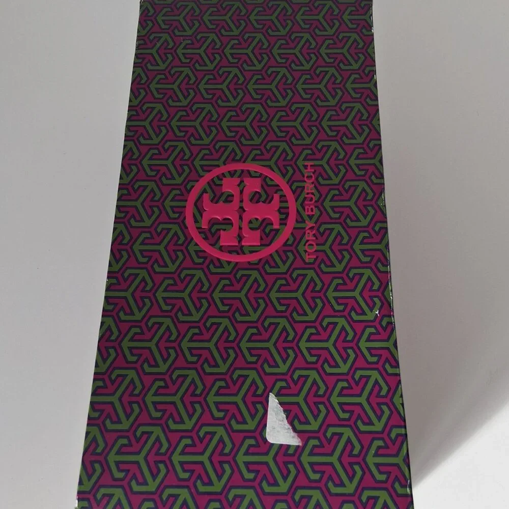 Tory Burch Mini Miller Flat Thong Sandals Color: Perfect Black / Gold Size 10 - Picture 7 of 7